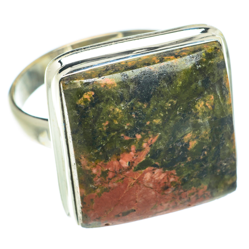 Unakite Rings handcrafted by Ana Silver Co - RING66016