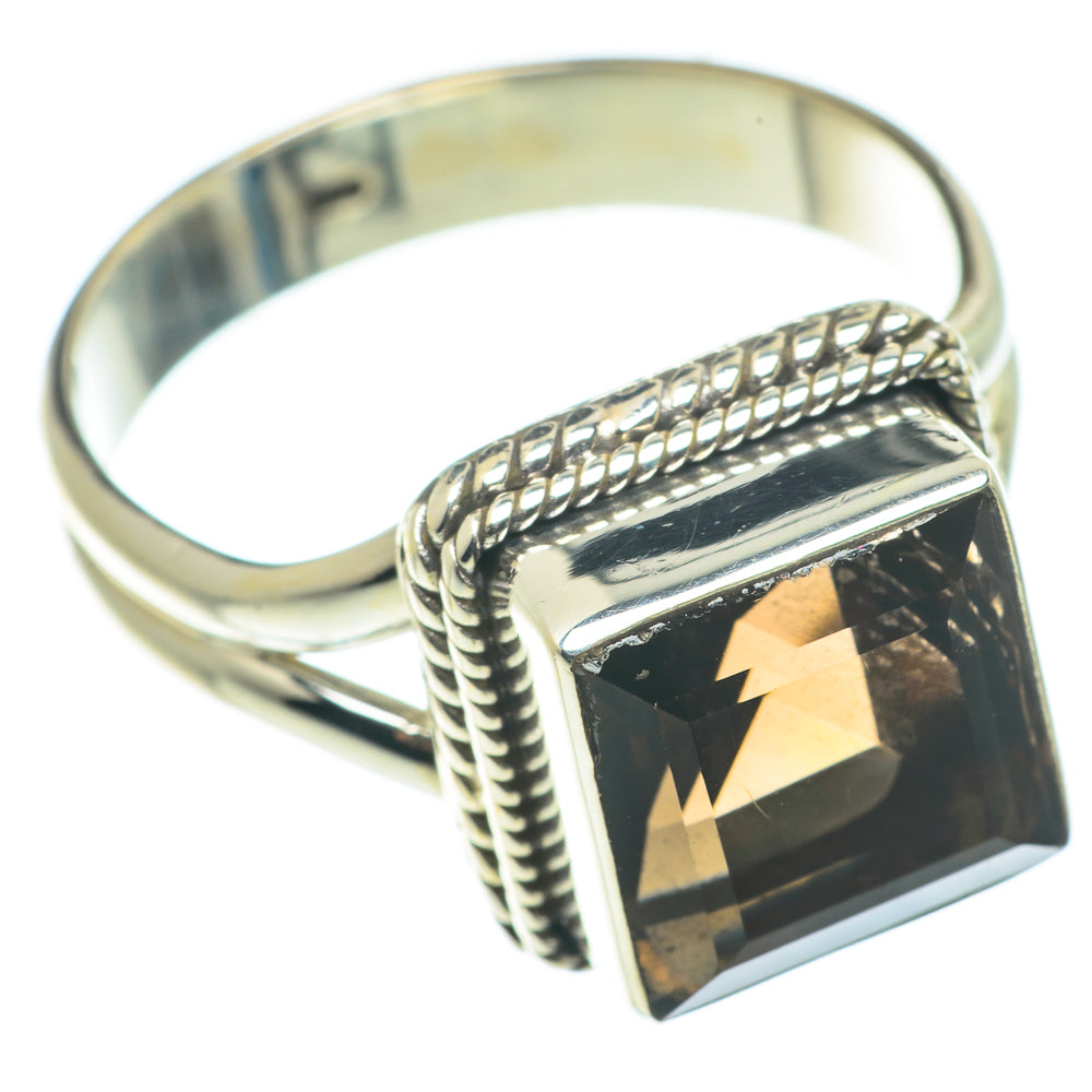 Smoky Quartz Rings handcrafted by Ana Silver Co - RING66019