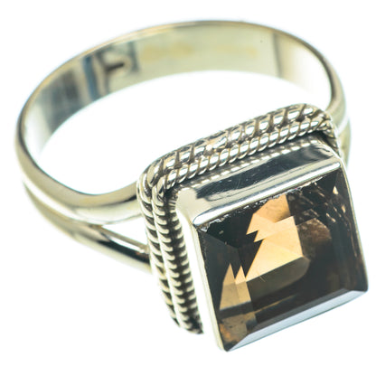 Smoky Quartz Rings handcrafted by Ana Silver Co - RING66019