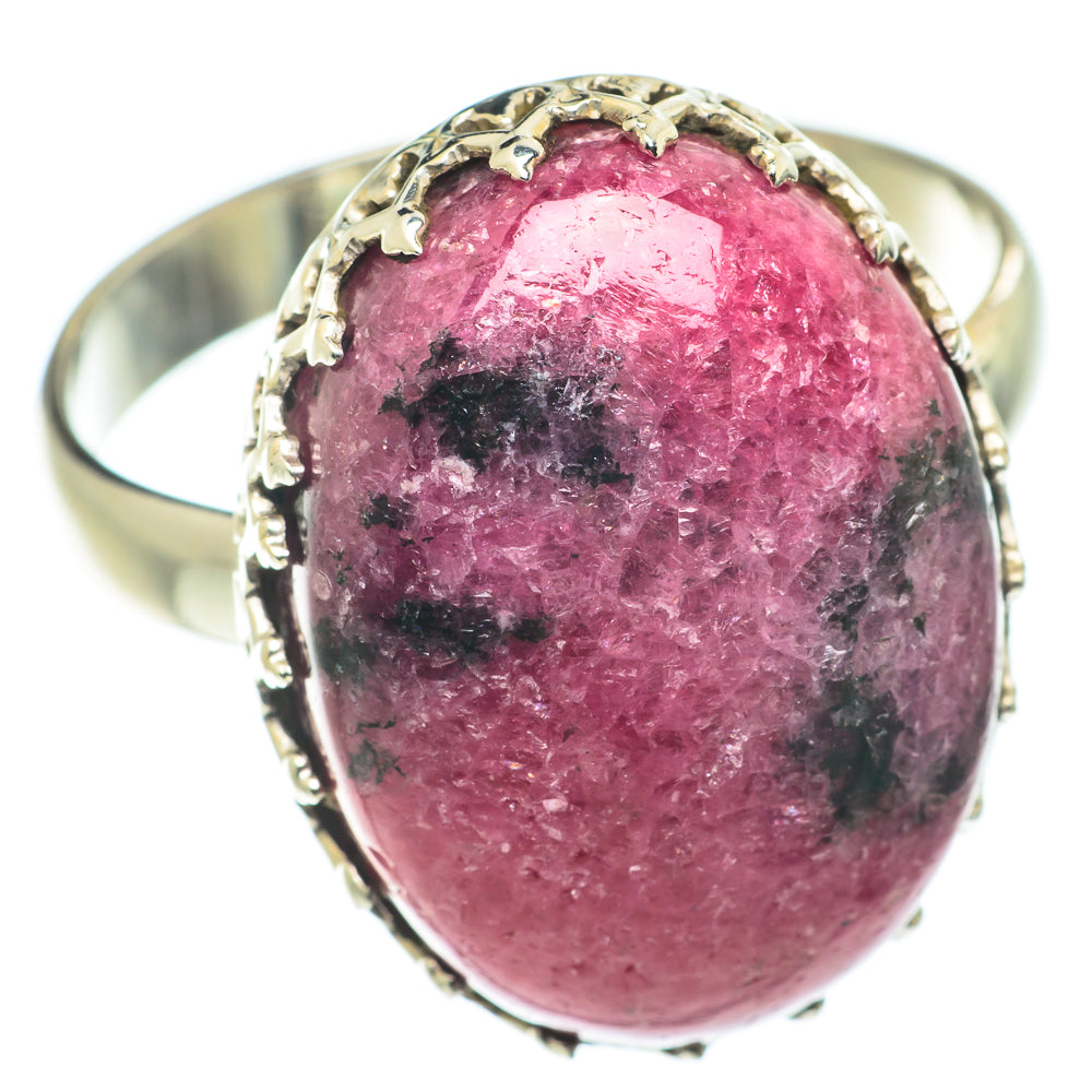 Rhodonite Rings handcrafted by Ana Silver Co - RING66023