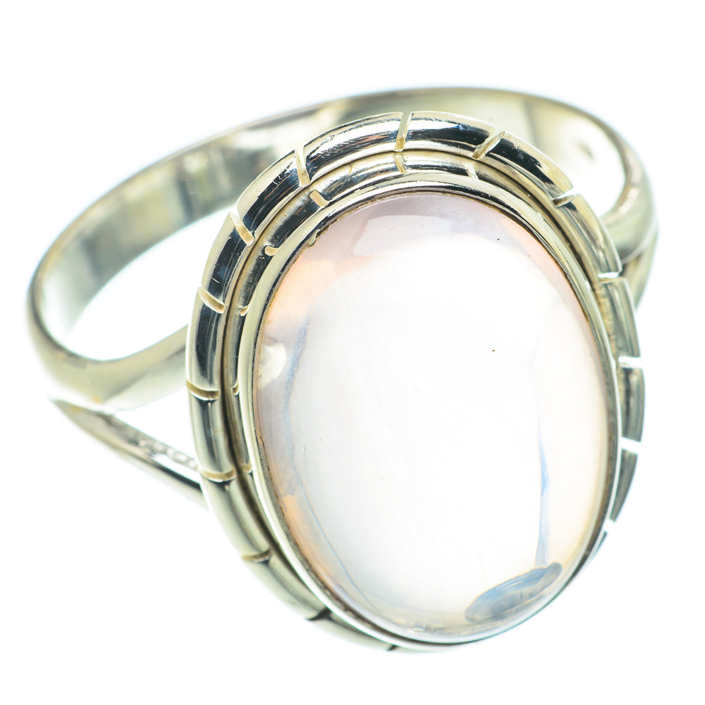 Rose Quartz Rings handcrafted by Ana Silver Co - RING66024