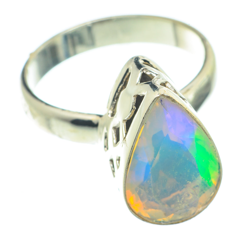 Ethiopian Opal Rings handcrafted by Ana Silver Co - RING66035