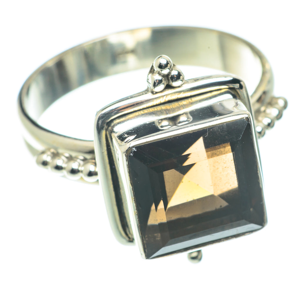 Smoky Quartz Rings handcrafted by Ana Silver Co - RING66045