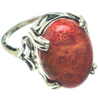Sponge Coral Rings handcrafted by Ana Silver Co - RING66048