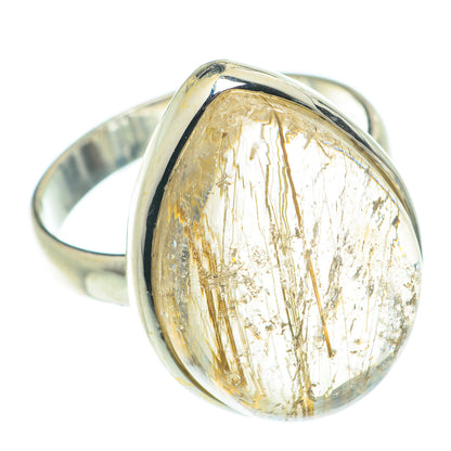 Rutilated Quartz Rings handcrafted by Ana Silver Co - RING66054