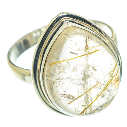 Rutilated Quartz Rings handcrafted by Ana Silver Co - RING66057