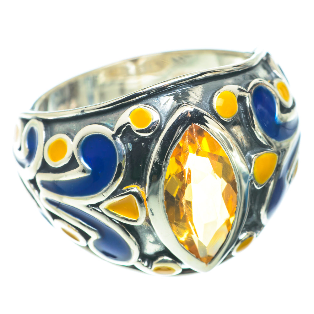 Citrine Rings handcrafted by Ana Silver Co - RING66058