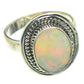 Ethiopian Opal Rings handcrafted by Ana Silver Co - RING66059