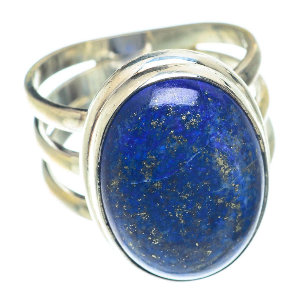 Lapis Lazuli Rings handcrafted by Ana Silver Co - RING66064