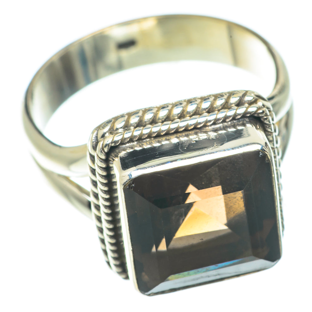 Smoky Quartz Rings handcrafted by Ana Silver Co - RING66070