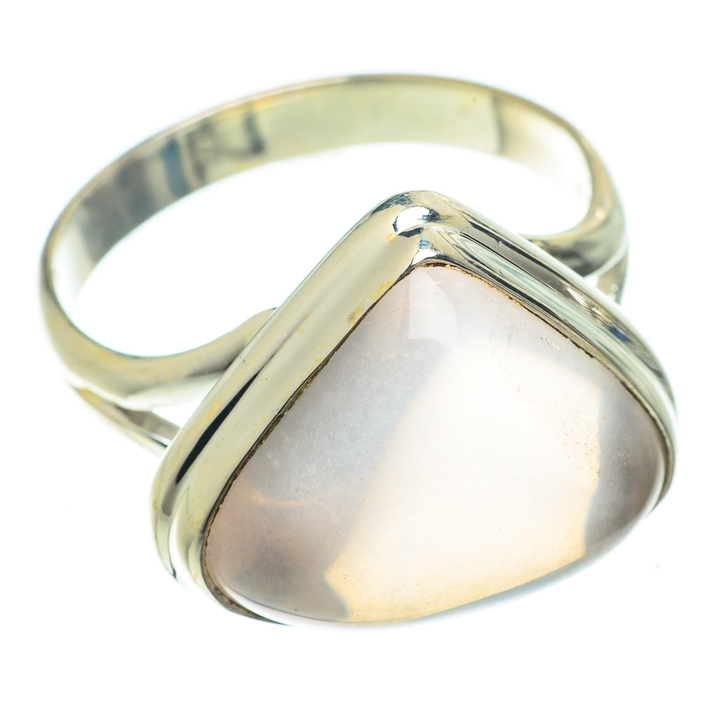 Rose Quartz Rings handcrafted by Ana Silver Co - RING66075