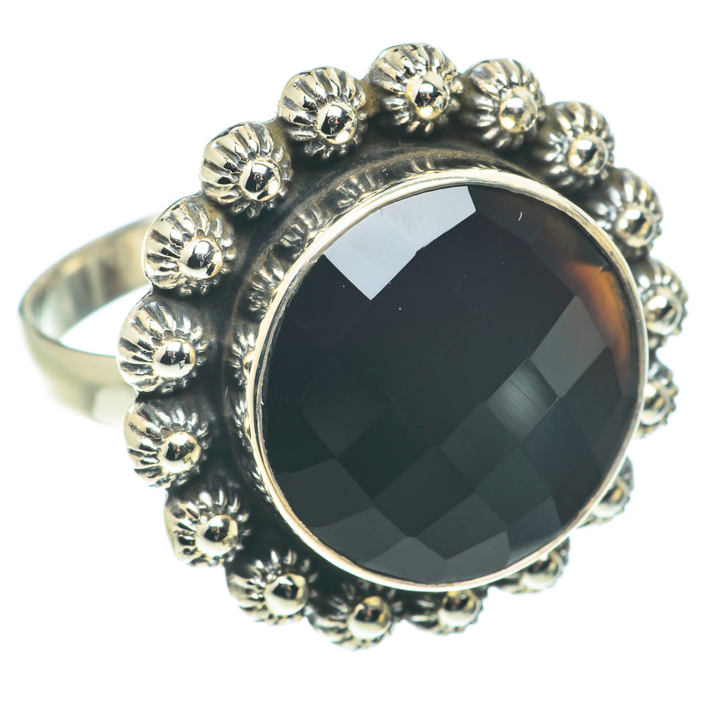 Black Onyx Rings handcrafted by Ana Silver Co - RING66082