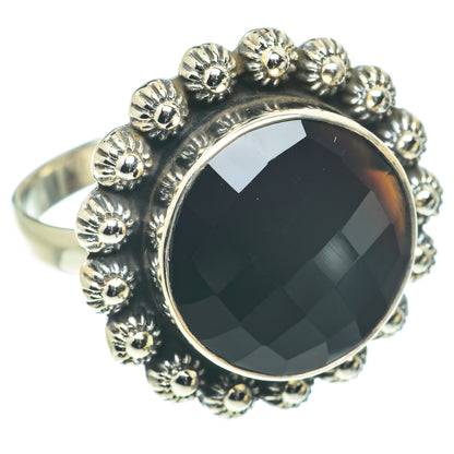 Black Onyx Rings handcrafted by Ana Silver Co - RING66082