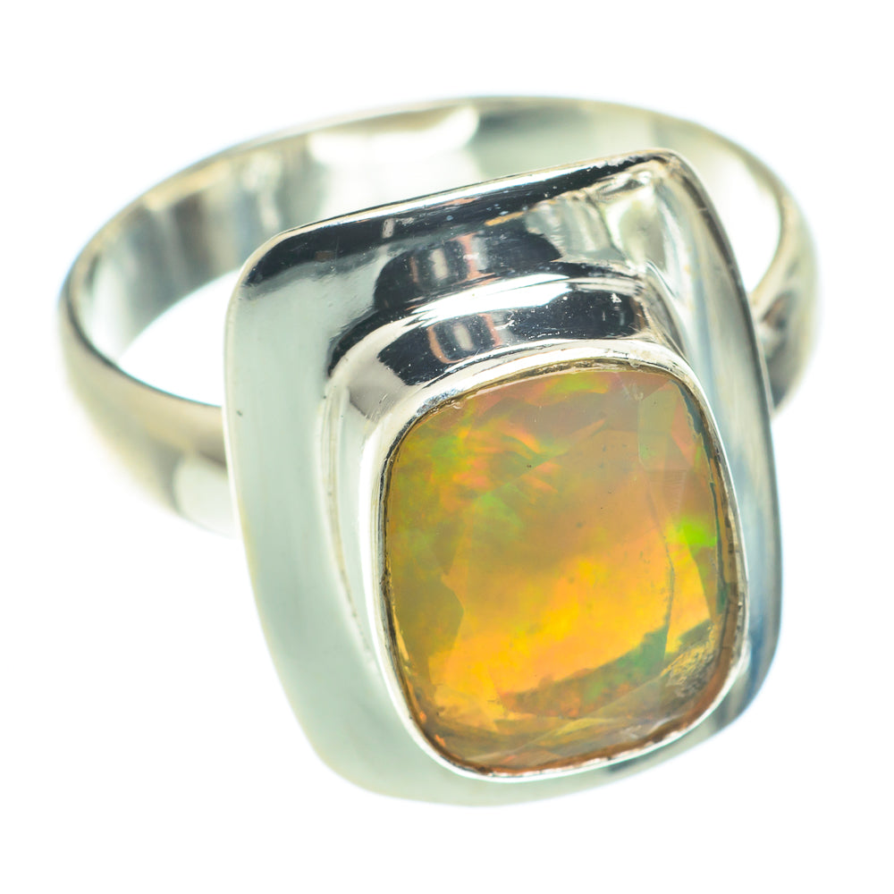 Ethiopian Opal Rings handcrafted by Ana Silver Co - RING66088