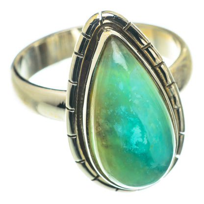 Peruvian Opal Rings handcrafted by Ana Silver Co - RING66091