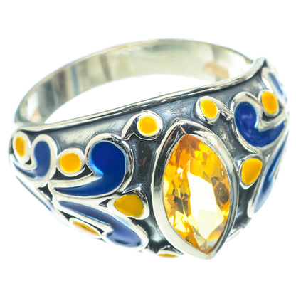 Citrine Rings handcrafted by Ana Silver Co - RING66110
