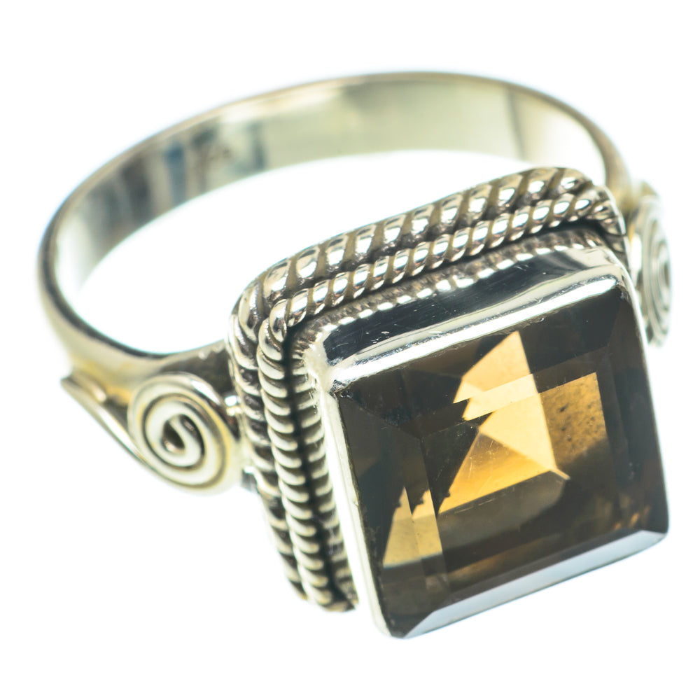 Smoky Quartz Rings handcrafted by Ana Silver Co - RING66119