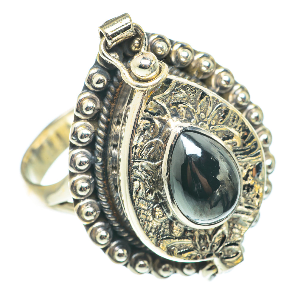 Hematite Rings handcrafted by Ana Silver Co - RING66137