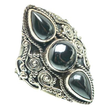 Hematite Rings handcrafted by Ana Silver Co - RING66138