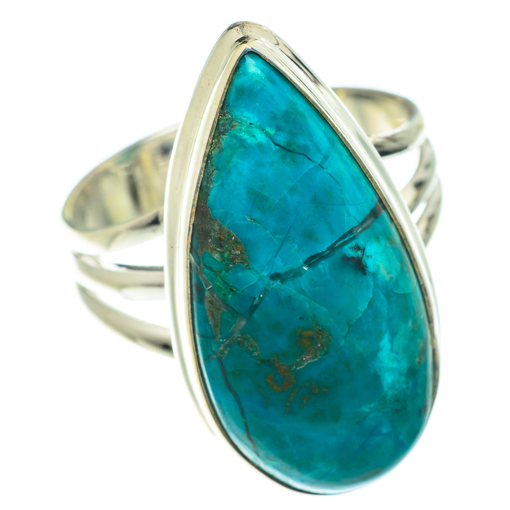 Chrysocolla Rings handcrafted by Ana Silver Co - RING66144