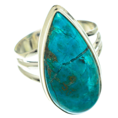Chrysocolla Rings handcrafted by Ana Silver Co - RING66144