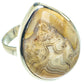 Laguna Lace Agate Rings handcrafted by Ana Silver Co - RING66166