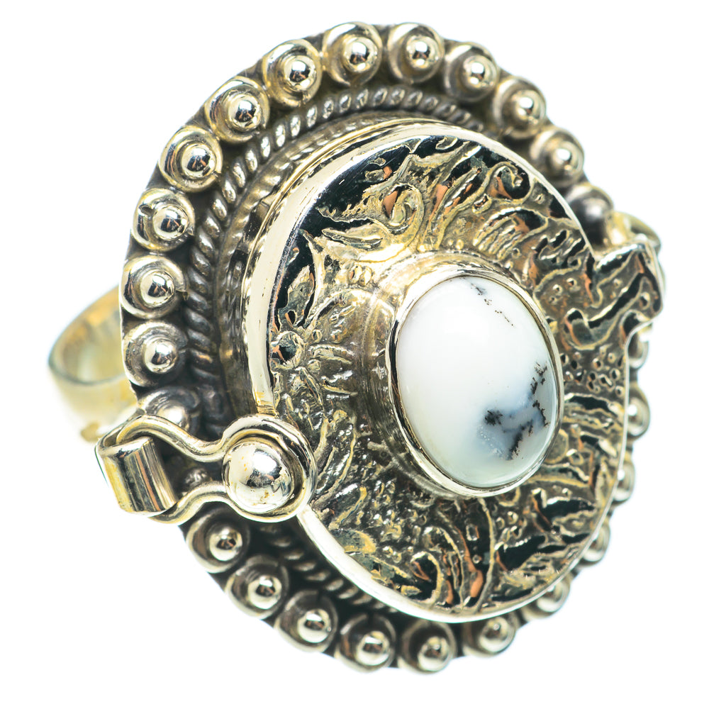 Dendritic Opal Rings handcrafted by Ana Silver Co - RING66168