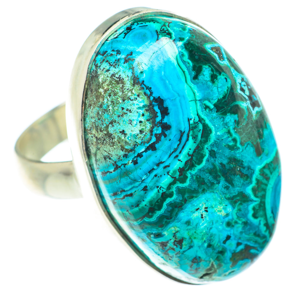 Chrysocolla Rings handcrafted by Ana Silver Co - RING66170