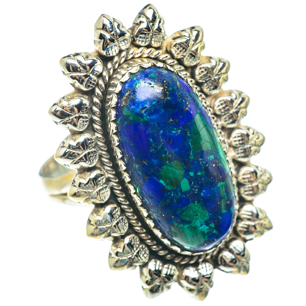 Azurite Rings handcrafted by Ana Silver Co - RING66171