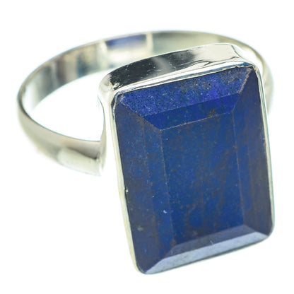 Lapis Lazuli Rings handcrafted by Ana Silver Co - RING66179