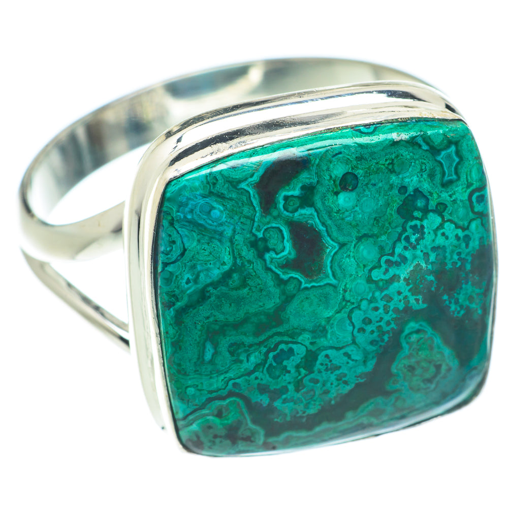 Chrysocolla Rings handcrafted by Ana Silver Co - RING66184