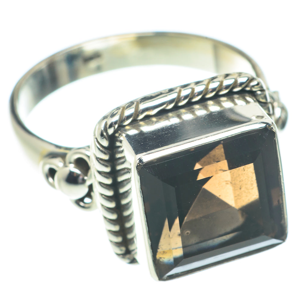 Smoky Quartz Rings handcrafted by Ana Silver Co - RING66185