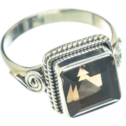 Smoky Quartz Rings handcrafted by Ana Silver Co - RING66186