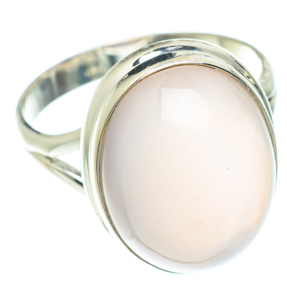 Rose Quartz Rings handcrafted by Ana Silver Co - RING66193