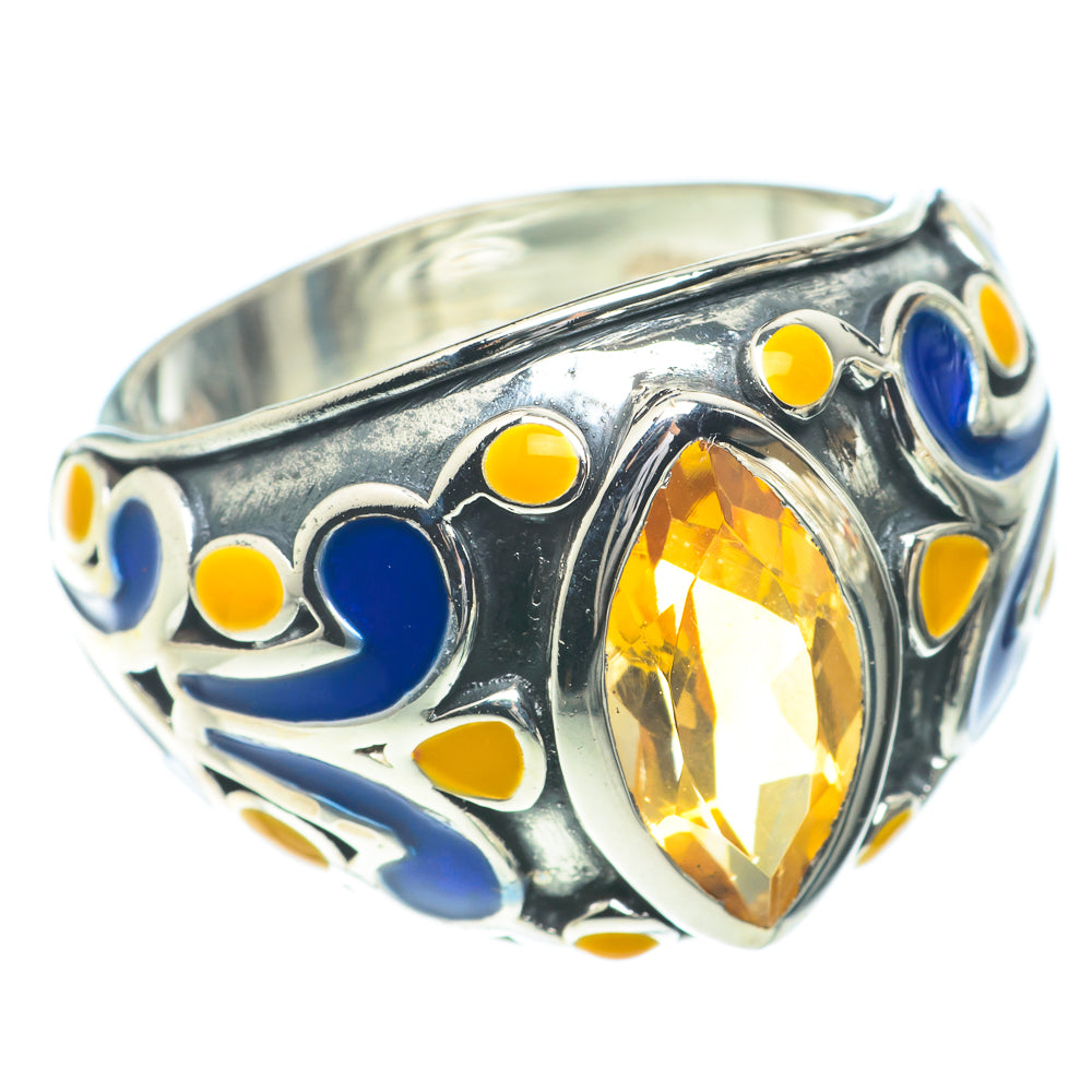 Citrine Rings handcrafted by Ana Silver Co - RING66207