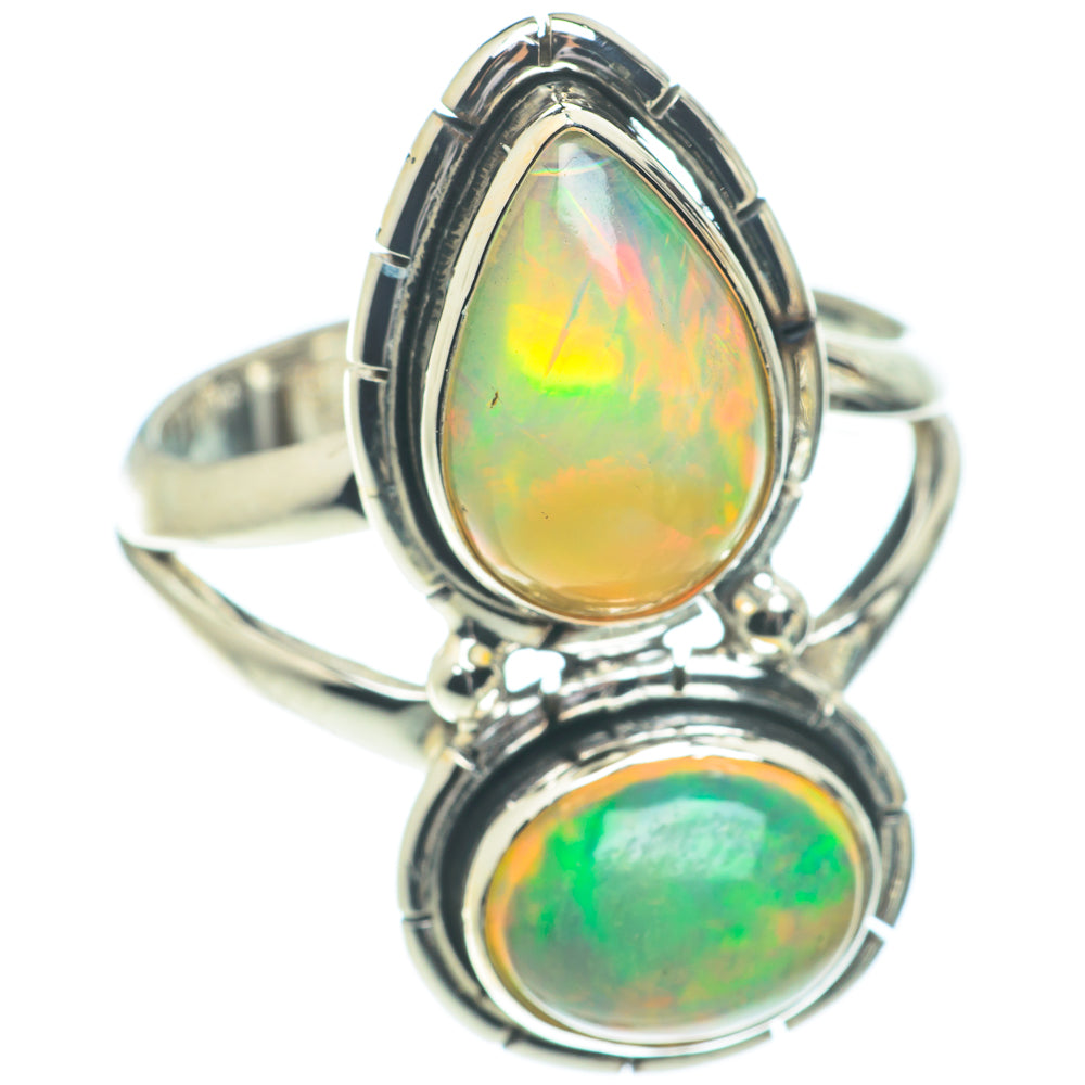 Ethiopian Opal Rings handcrafted by Ana Silver Co - RING66209