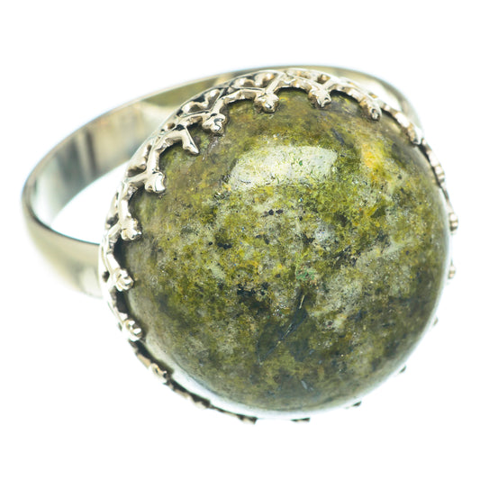 Rainforest Jasper Rings handcrafted by Ana Silver Co - RING66216