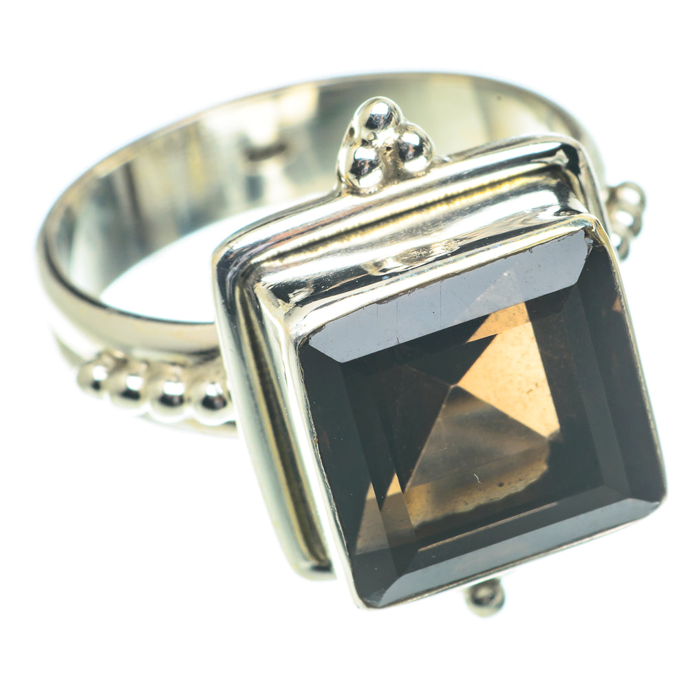 Smoky Quartz Rings handcrafted by Ana Silver Co - RING66219