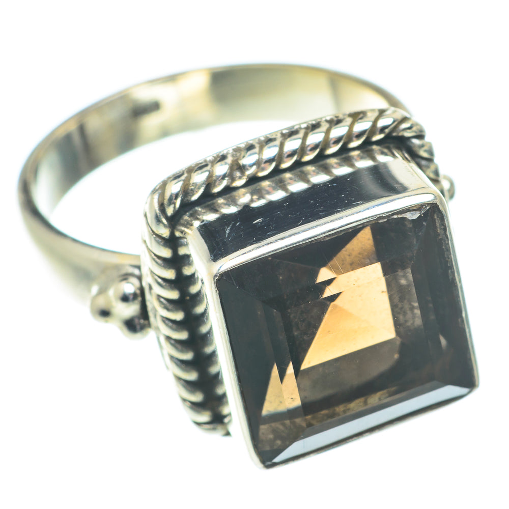 Smoky Quartz Rings handcrafted by Ana Silver Co - RING66221