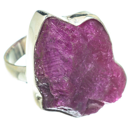 Ruby Fuchsite Rings handcrafted by Ana Silver Co - RING66227