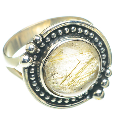 Rutilated Quartz Rings handcrafted by Ana Silver Co - RING66232