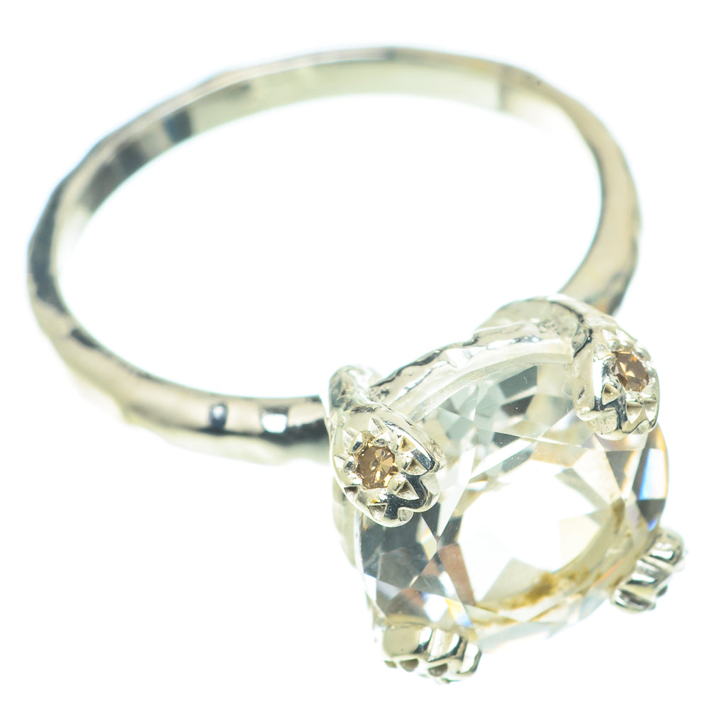 White Quartz Rings handcrafted by Ana Silver Co - RING66239