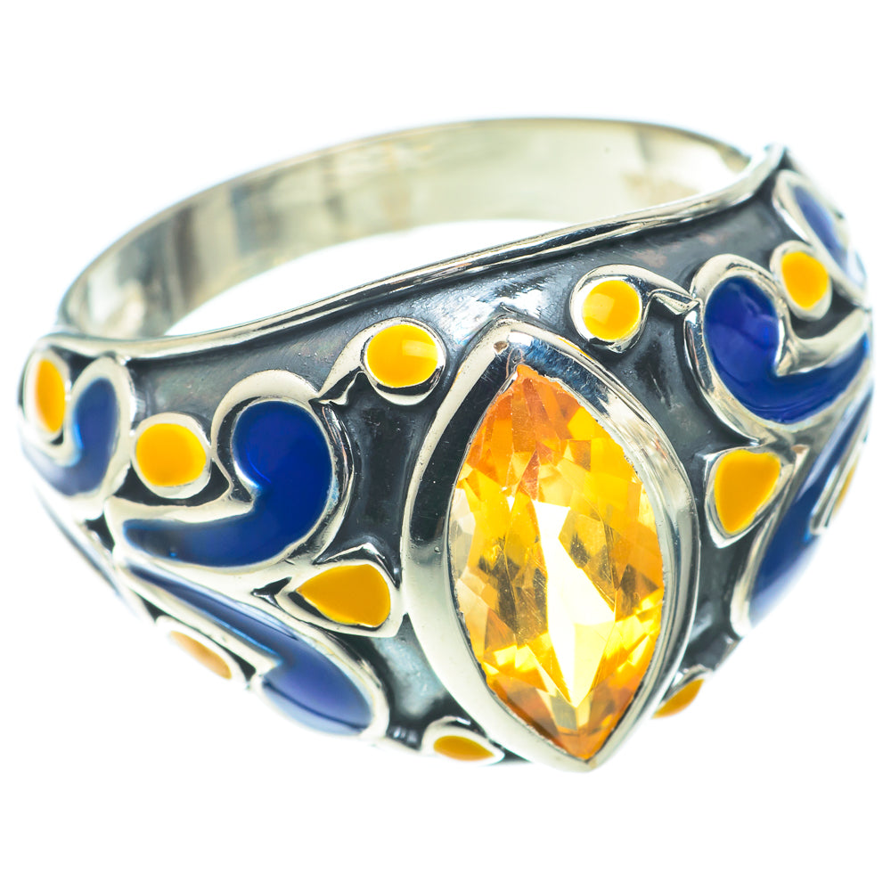 Citrine Rings handcrafted by Ana Silver Co - RING66241