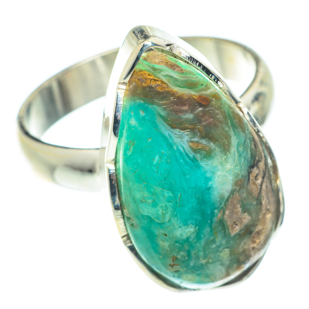Peruvian Opal Rings handcrafted by Ana Silver Co - RING66245