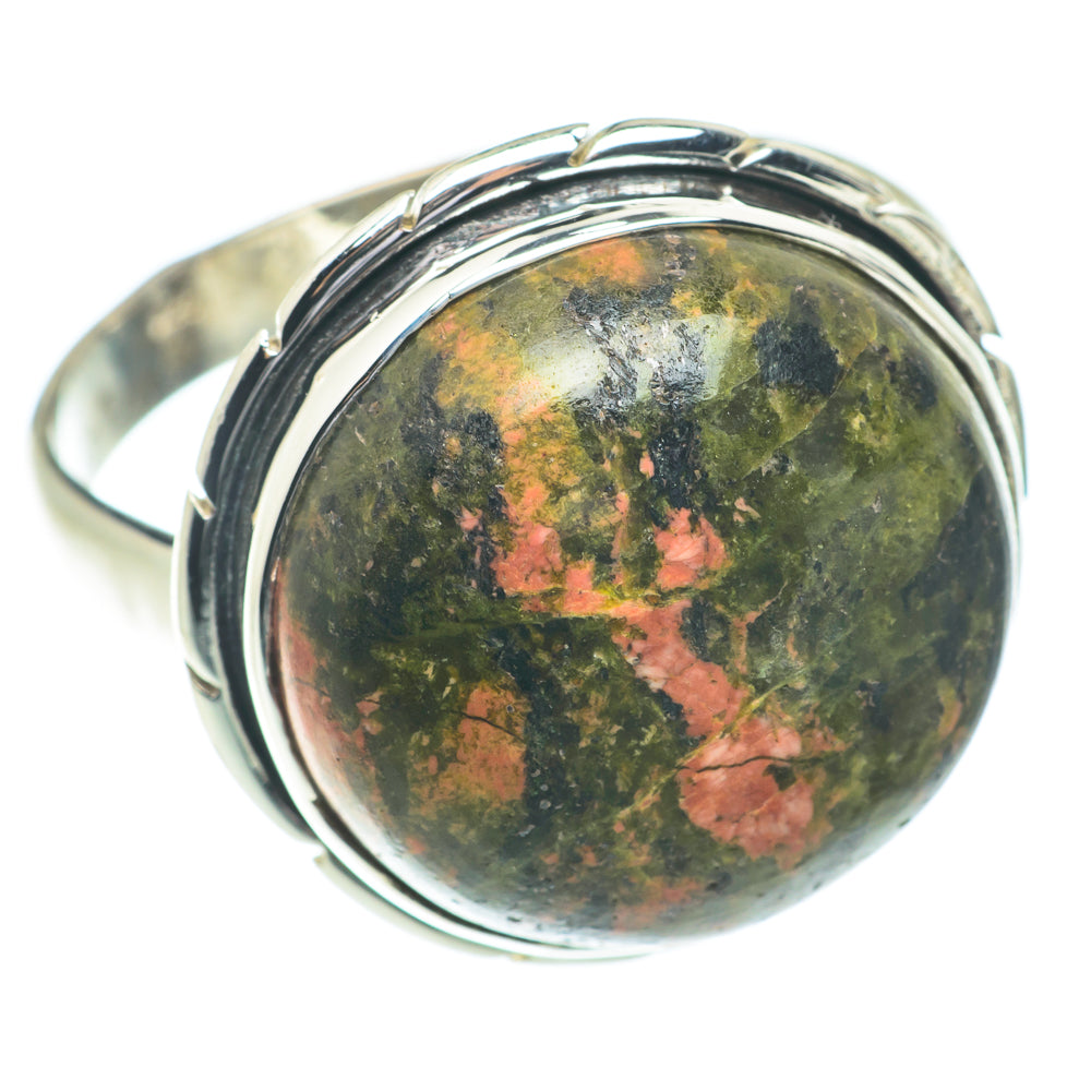 Unakite Rings handcrafted by Ana Silver Co - RING66249
