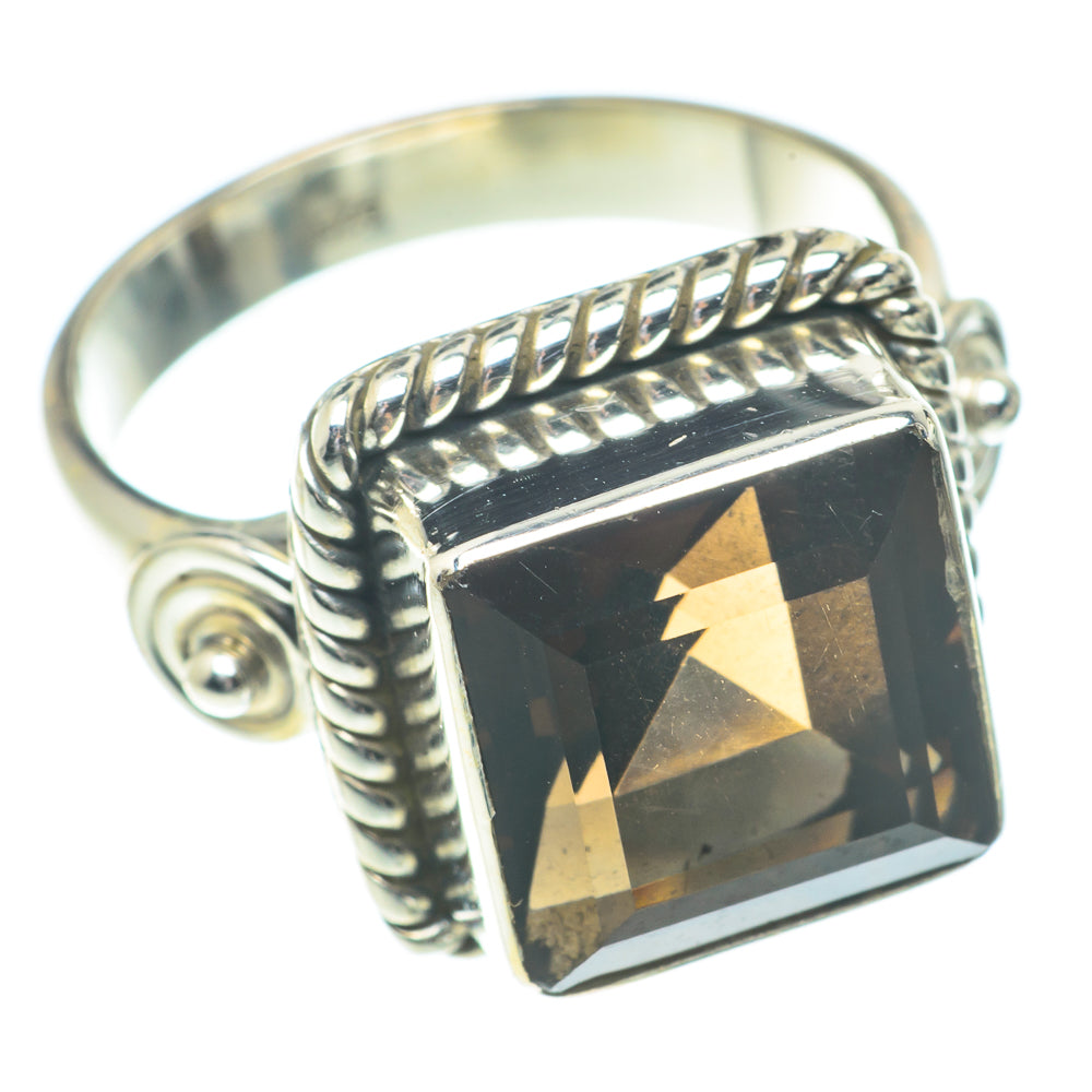 Smoky Quartz Rings handcrafted by Ana Silver Co - RING66254