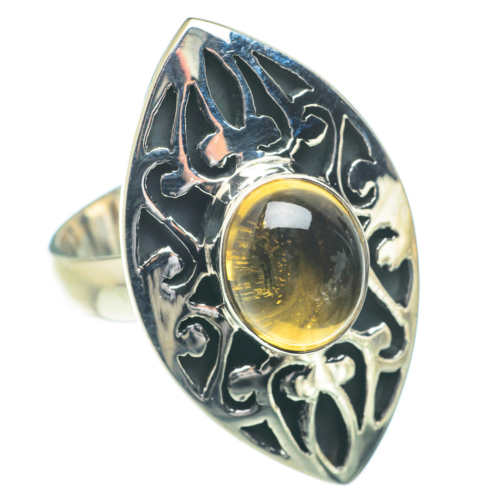 Citrine Rings handcrafted by Ana Silver Co - RING66256 - Photo 2