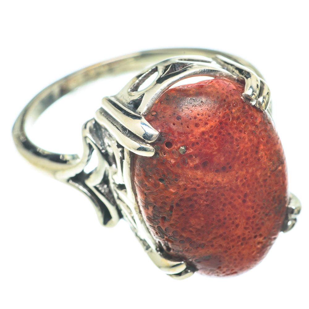 Sponge Coral Rings handcrafted by Ana Silver Co - RING66257