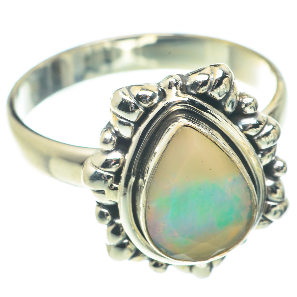 Ethiopian Opal Rings handcrafted by Ana Silver Co - RING66274