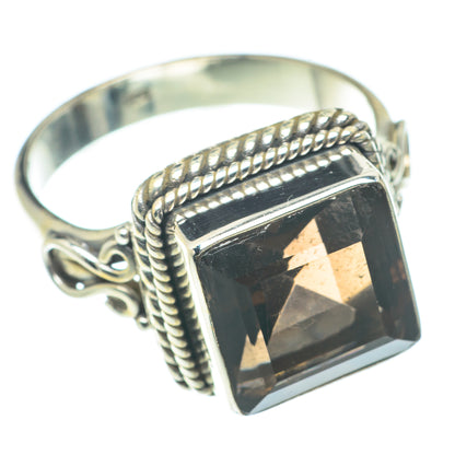 Smoky Quartz Rings handcrafted by Ana Silver Co - RING66283